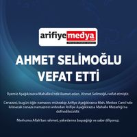 Ahmet Selimoğlu vefat etti.