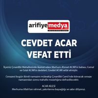 Cevdet Acar vefat etti