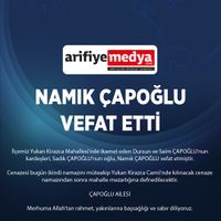 Namık Çapoğlu vefat etti.