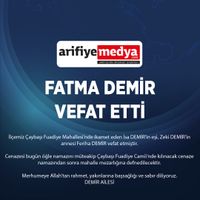 Fatma Demir vefat etti