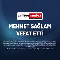 Mehmet Sağlam vefat etti
