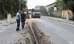 Zübeyde Hanım Caddesinde İçme Suyu Hattı Yenileniyor