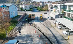 Osmangazi Caddesi’nin alt ve üstyapısında güçlü dönüşüm devam ediyor