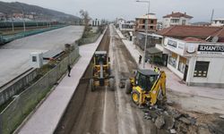 Zübeyde Hanım Caddesinde Asfalt Hazırlıkları Başladı