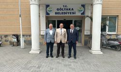 Başkan Karakullukçu’dan Gölyaka Belediye Başkanı Coşkun’a Ziyaret