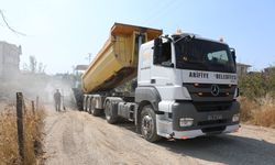 Büyükdere'de Asfalt Çalışmaları Başladı... 2 Km'lik yol asfaltlanacak!