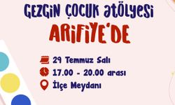 Gezgin Çocuk Atölyesi Arifiye’de Miniklerle Buluşuyor