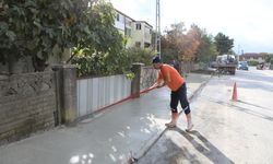 Hanlı Girişinde Kaldırım Çalışmaları Hızla Devam Ediyor