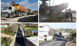 Büyükdere – Yukarı Kirazca Bağlantı Yolu Asfaltlandı