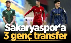 Sakaryaspor'a 3 genç transfer