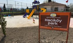 Hacıköy Parkı’nda Çalışmalar Sürüyor