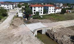 Yukarı Kirazca Bağlantı Yollarında Çalışmalar Sürüyor: 2 Yeni Köprü Yapılıyor