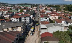 Arifiye Atatürk Caddesi’nin üstyapısında son aşama