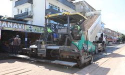 Atatürk Caddesi’nde Üstyapı Çalışmaları Hız Kazandı