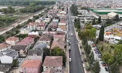 Atatürk Caddesi’nde Gece Boyu Süren Asfalt Çalışması Tamamlandı