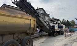 Atatürk Caddesi’nde Kalan Bölüm İçin Asfalt Hazırlığı Başladı