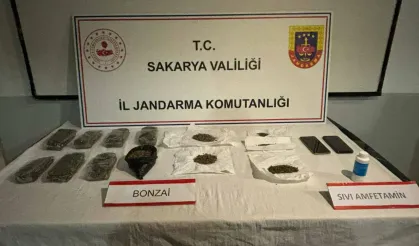 Jandarma'dan Arifiye'de uyuşturucu baskını