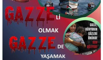 Arifiye’de Küresel Sumud Filosu’na destek buluşması