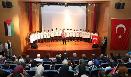 Arifiye'de Gazze'ye Destek Programı