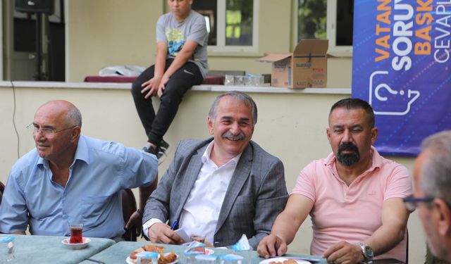“Vatandaş Soruyor Başkan Cevaplıyor” programı Mollaköy’de gerçekleşti