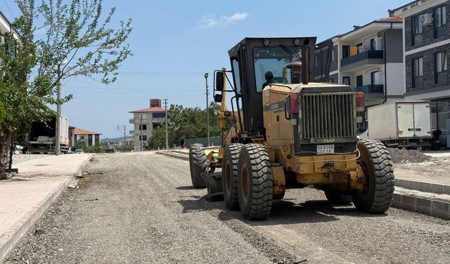 Osmangazi Caddesi'nde Asfalt Çalışmaları Başlıyor