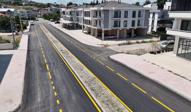 Arifiye’ye Yakışır Bir Cadde Daha Kazandırıldı