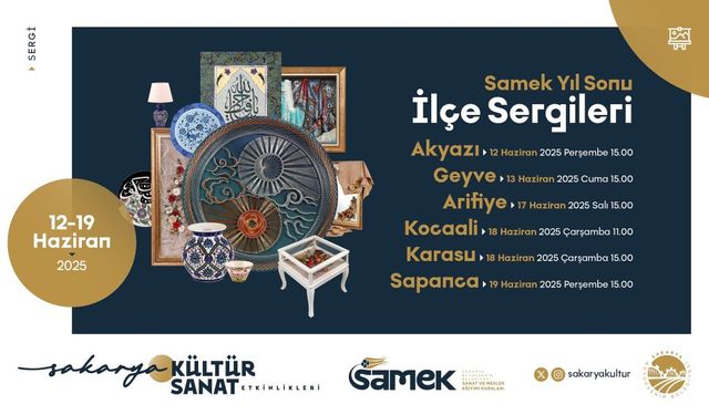 SAMEK’in yıl sonu sergilerinde Rota Arifiye’de