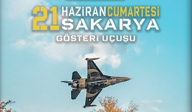 SOLOTÜRK Sakarya Semalarında Gösteri Uçuşu Gerçekleştirecek