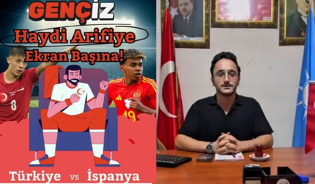 Arifiye'de " Mahallede Genciz" Programı kapsamında Milli Heyecan Canlı Yayınlanacak