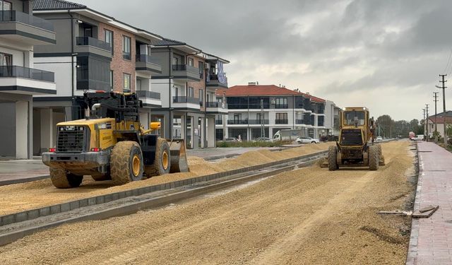 Osmangazi Caddesi’nde Asfalt Hazırlıkları Başladı