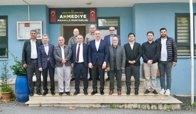 İl Başkanı Yunus Tever’den Ahmediye Mahallesine ziyaret