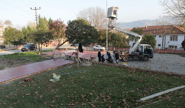 Açmalar Park'ta yenileme çalışmaları sürüyor