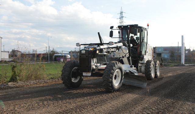 Arifbey Mahallesi Soykan Sokak’ta Asfalt Hazırlığı yapılıyor