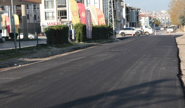 Arifbey Mahallesi Soykan Sokak'ta Asfalt Çalışmaları Tamamlandı