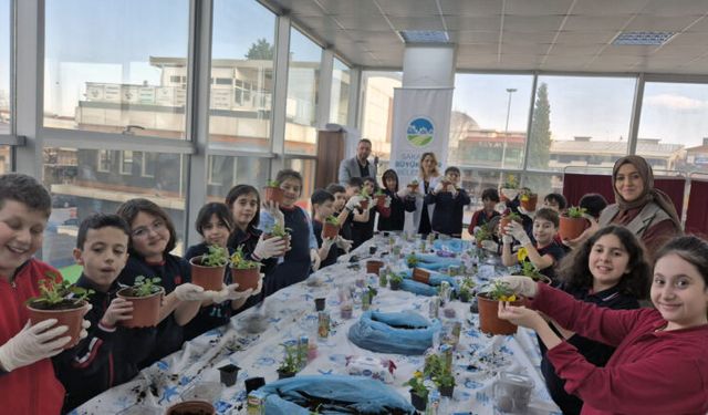 Öğrenciler Arifiye SAMEK’te doğa temalı etkinlikde buluştu