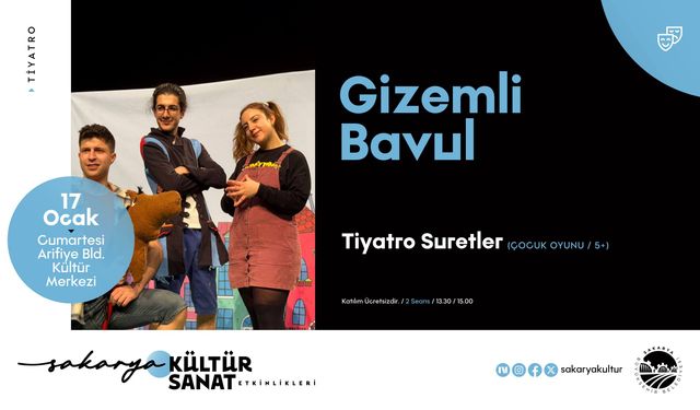 Arifiye’de “Gizemli Bavul” Tiyatro Gösterisi Sahnelenecek