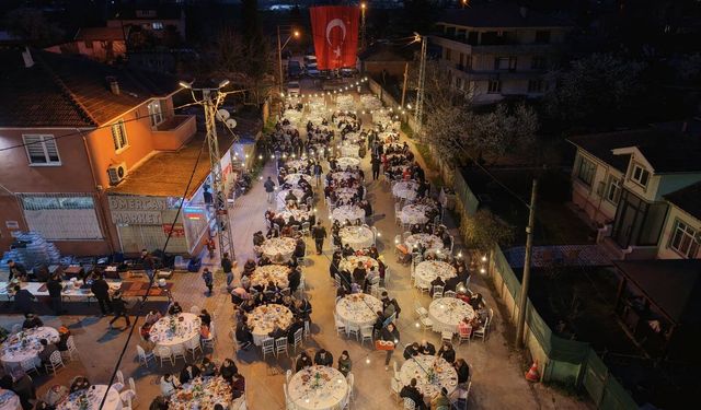 Yukarı Kirazca’da "Mahalle İftarı" düzenlendi