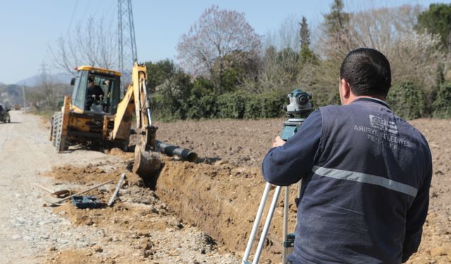 Arifiye Belediyesinden Yağmur Suyu Çalışması