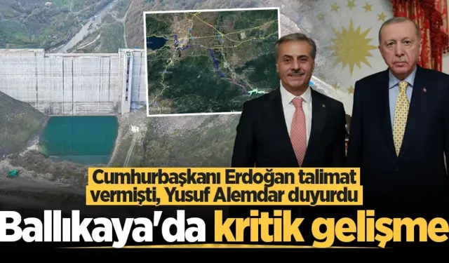 Sakarya’nın su geleceğinde tarihi eşik: Ballıkaya'da kritik gelişme