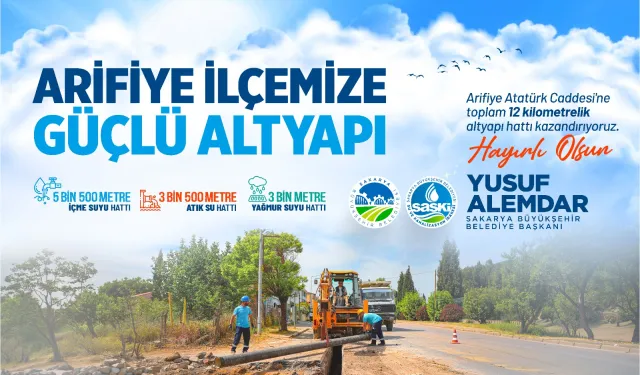 Arifiye'nin kalbi sağlam altyapıyla buluşacak! Alemdar'dan tanıtım törenine davet