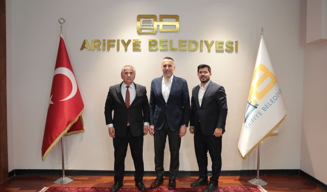 AK Parti İl Başkanı Yunus Tever'den Başkan Karakullukçu'ya ziyaret