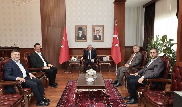 Belediye Başkanlarından Vali Rahmi Doğan’a Ziyaret