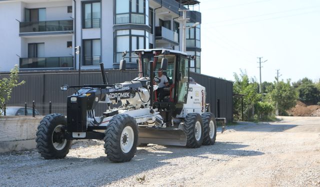 Nevgül Sokak’ta Asfalt Hazırlıkları Başladı