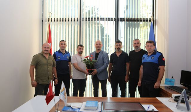 Akburak Spor Kulübü’nden Arifiye Zabıtasına Zabıta Haftası Ziyareti