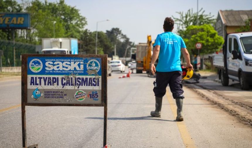 Arifiye’de müjdesini vermişti,dönüşüm altyapı ile başladı