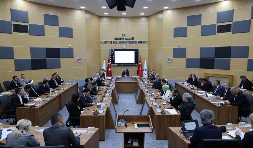 Valilikte İl Hayvan Koruma Kurulu Toplantısı