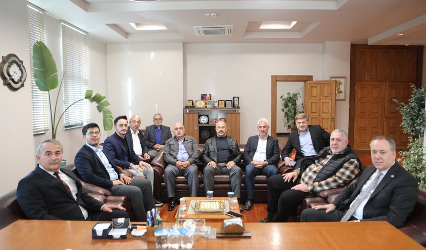 Milletvekili Murat Kaya'dan Başkan Karakullukçu'ya ziyaret