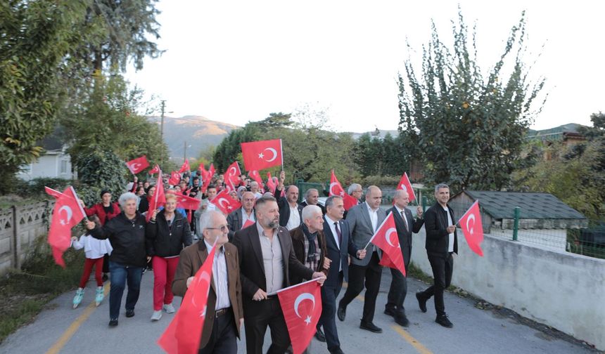 Adliye Mahallesi’nde Cumhuriyet Bayramı Coşkusu