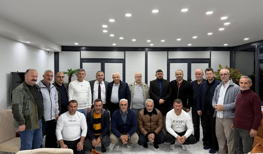 Çaybaşı Fuadiye Mahallesi Muhtarı Ayhan İnan ve Mahalle Sakinleri Umreye Uğurlandı