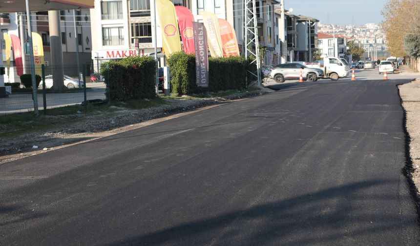Arifbey Mahallesi Soykan Sokak'ta Asfalt Çalışmaları Tamamlandı